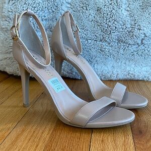 Martha Everyday Nude Ankle Strap heels
